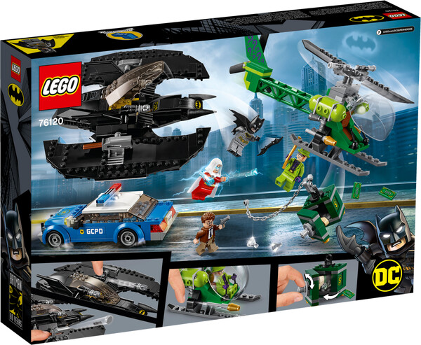 LEGO LEGO 76120 Super-héros Batman Le Batwing de Batman et le cambriolage du Sphinx 673419303064