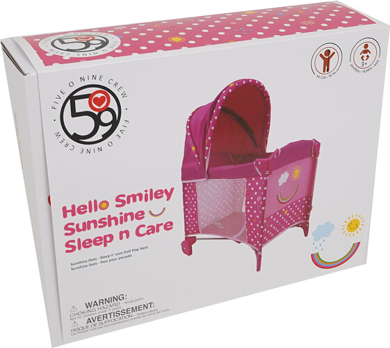 Stanley Jr. Sunshine Dots - Parc pour poupée 4894897000047