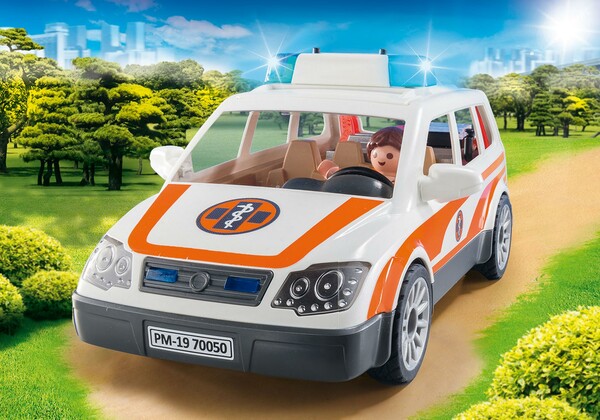 Playmobil Playmobil 70050 Voiture et ambulanciers 4008789700506