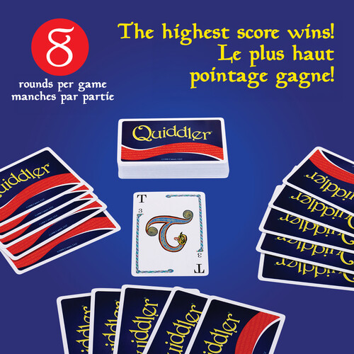 SET Enterprises Jeu de cartes Quiddler (en) 736396050007