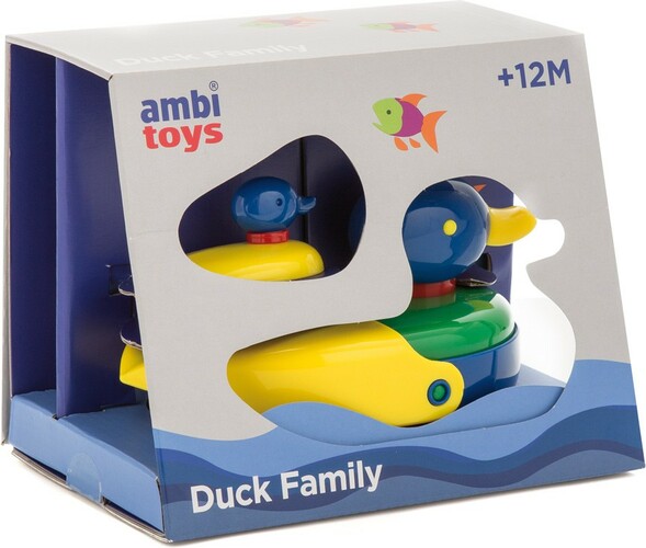 Ambi Toys Famille de canards flottants pour le bain 5011979573377