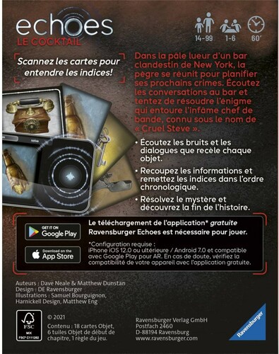 Ravensburger Echoes (fr) Le Cocktail 4005556206650