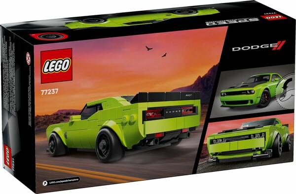 LEGO LEGO 77237 Voiture de sport Dodge Challenger SRT Hellcat 673419405225