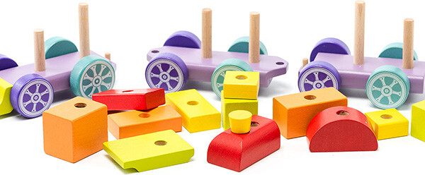 Cubika Train express arc-en-ciel 4823056512923