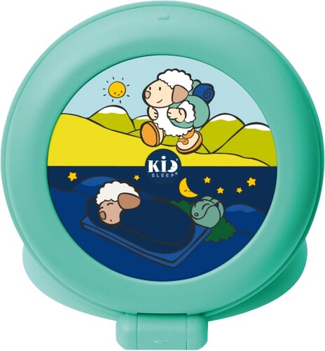 Claessens'Kids Kid'sleep Globetrotter vert horloge entraîneur de sommeil de voyage 7640116260290