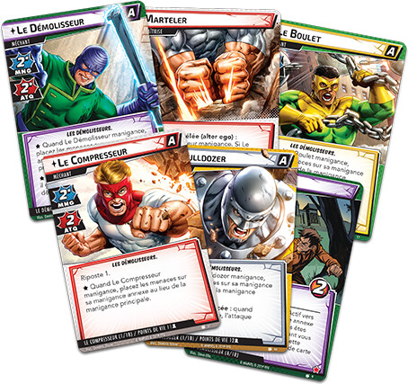 Fantasy Flight Games Marvel Champions jeu de cartes (fr) ext Les Démolisseurs 8435407628489