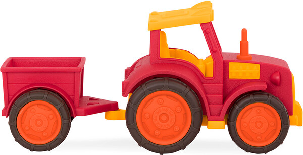 Battat battat - wonder wheels tracteur et remorqueprochain arrivage: octobre 2025 062243346680