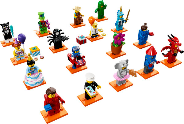 LEGO LEGO 71021 Mini figurine série 18 La fête sachet surprise (varié) 673419281126