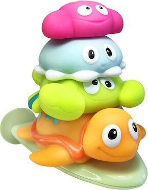 Escabbo Surfy : pyramide animaux empilables pour le bain 788000247112