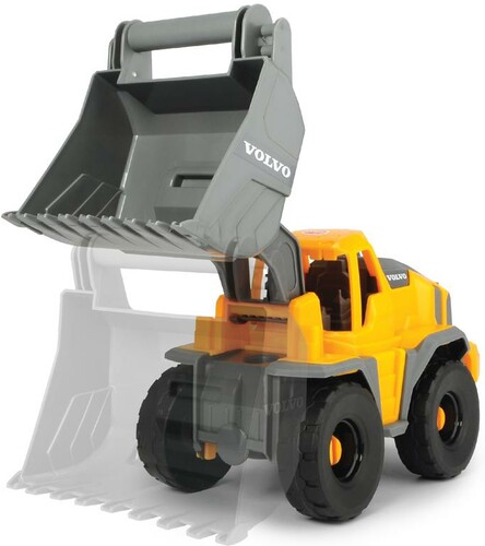 Dickie Toys Mack/Volvo Camion transporteur de machinerie lourde Sons et lumières 70 cm 4006333065941