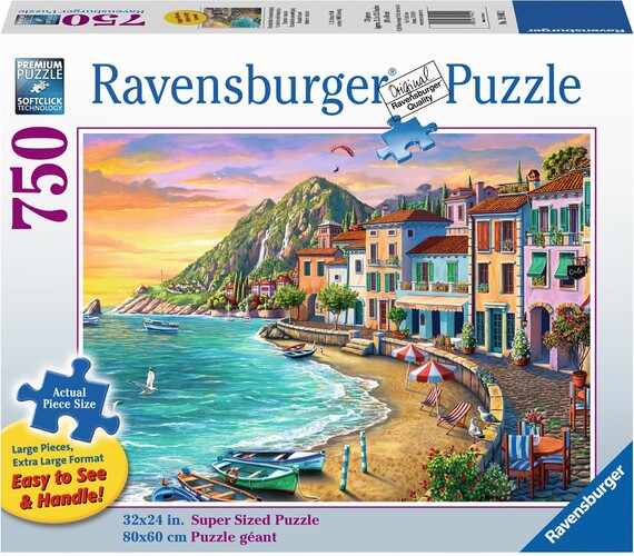 Ravensburger Casse-tête 750 Large Coucher de soleil romantique 4005556199402