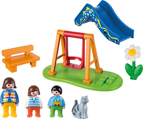 Playmobil Playmobil 70130 1.2.3 Parc de jeux 4008789701305
