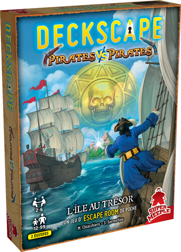 Super Meeple Deckscape 8 (fr) Duel - Pirates vs Pirates 3665361052616