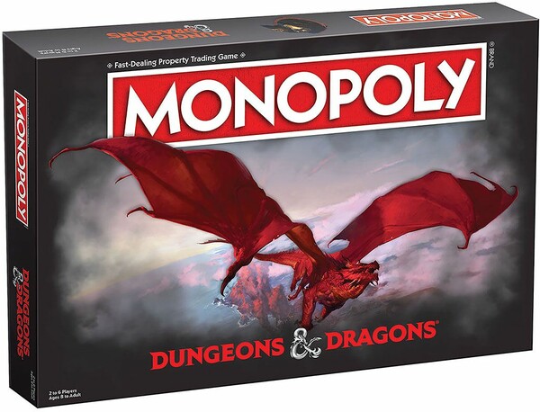 USAopoly Monopoly Dungeons & Dragons (en)4010168044163 700304154422