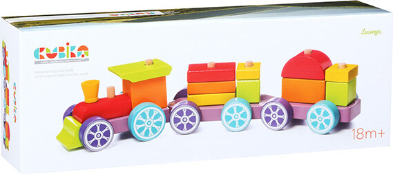 Cubika Train express arc-en-ciel 4823056512923
