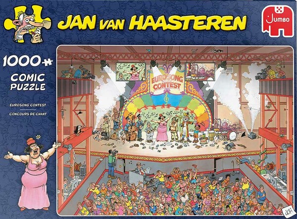 Jumbo Casse-tête 1000 Jan Van Haasteren - Concours de chant 8710126200254