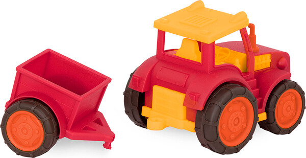 Battat battat - wonder wheels tracteur et remorqueprochain arrivage: octobre 2025 062243346680