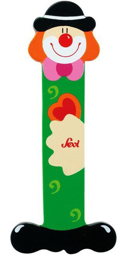 Sevi Lettre clown i en bois 8003444817458