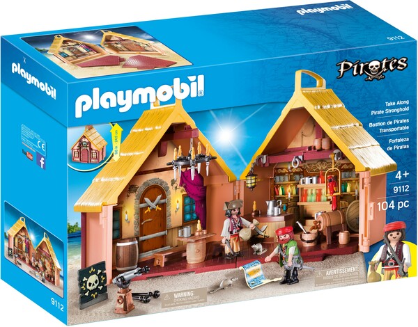 Playmobil Playmobil 9112 Bastion de pirates transportable 4008789091123
