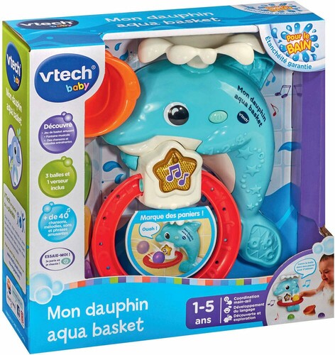 VTech VTech - Mon dauphin aqua basket (fr) 3417765680052