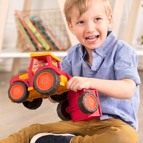 Battat battat - wonder wheels tracteur et remorqueprochain arrivage: octobre 2025 062243346680