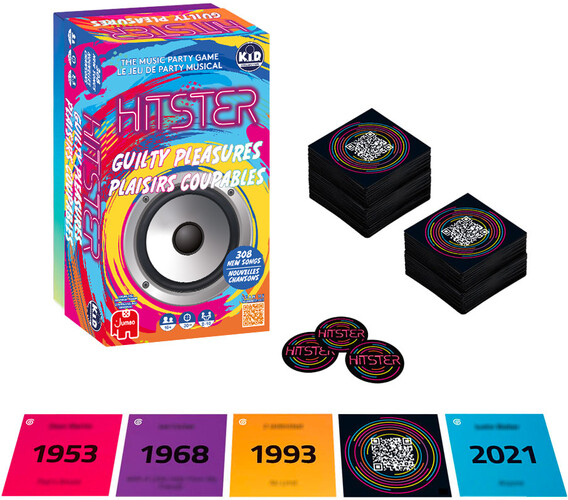 Hitster - Plaisirs Coupables (fr/en) 629270810456