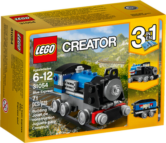 LEGO LEGO 31054 Creator Le train express bleu 673419266048