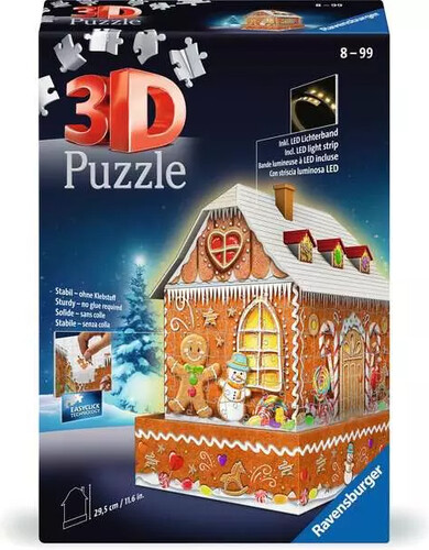 Ravensburger Casse-tête 216 Maison de Noël en pain d’épices 4005556115686