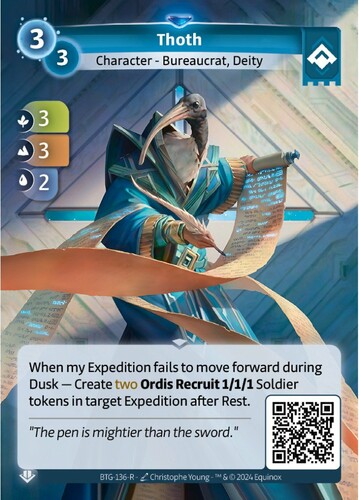 Equinox Altered TCG - Beyond the gates - Starter Deck Ordis 3760397180323
