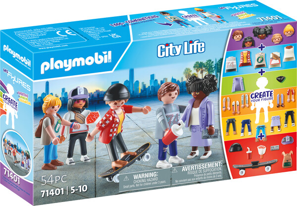 Playmobil Playmobil 71401 My Figures: Personnages contemporains 4008789714015