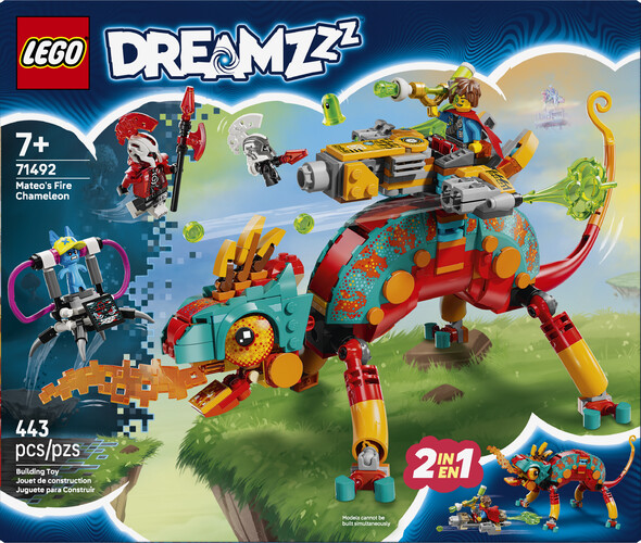 LEGO LEGO 71492 Le caméléon cracheur de feu de Mateo 673419406765