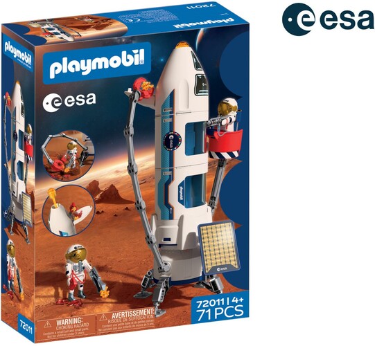 Playmobil Playmobil 72011 Fusée d'exploration sur Mars de l'ESA 4008789720115