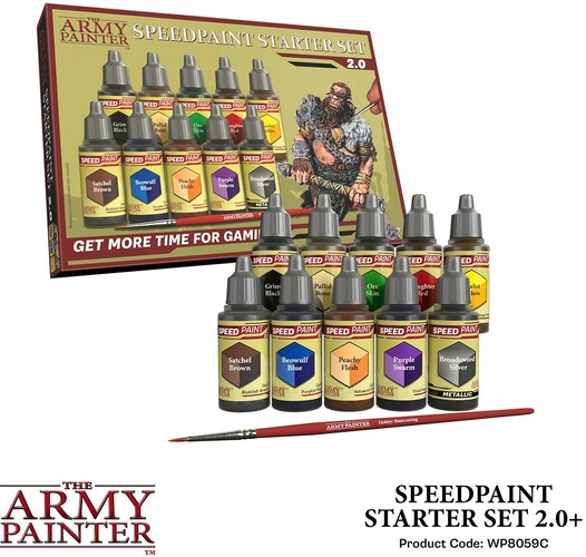 The Army Painter Warpaints speedpaint starter set 2.0 5713799805903