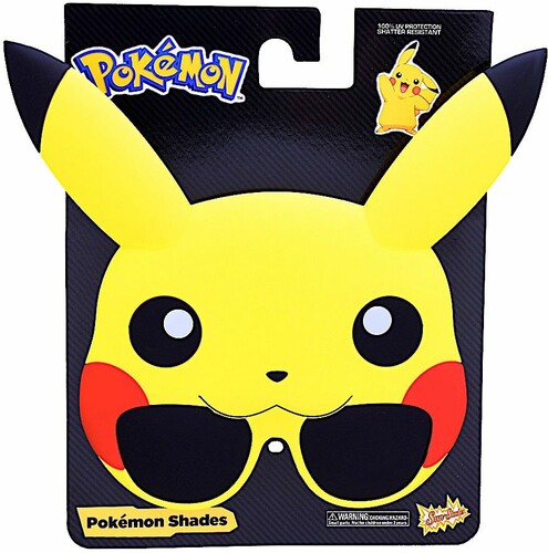 Sunstaches Sunstaches Pokemon Pikachu 878599411688