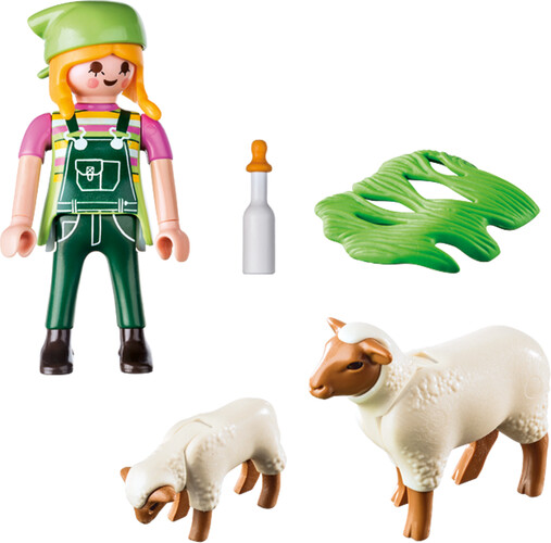 Playmobil Playmobil 9356 Fermière avec moutons 4008789093561