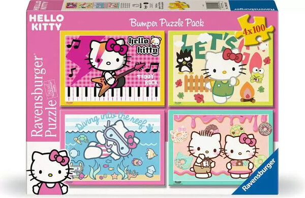 Ravensburger casse-tête Casse-tête 100x4 XXL Hello Kitty Bumper Pack 4005555041597