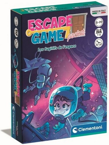 Clementoni Escape game (fr) Les fugitifs de l'espace 8005125526048