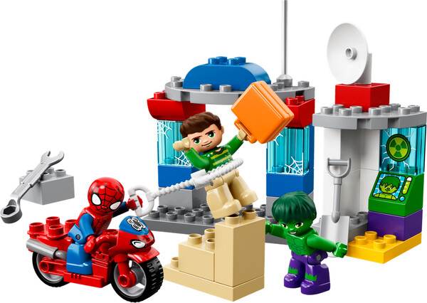 LEGO LEGO 10876 DUPLO Les aventures de Spider-Man et Hulk, Super-héros 673419283403