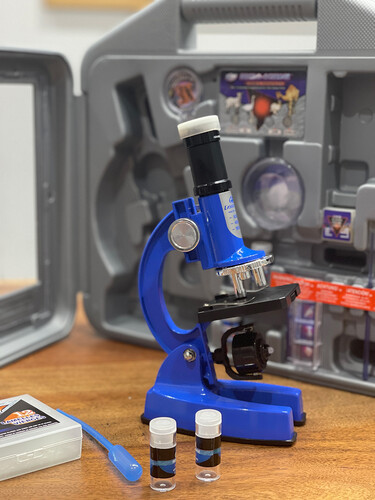 Microscope de luxe 900x avec accessoires et mallette 51 pièces (fr) 629270900003