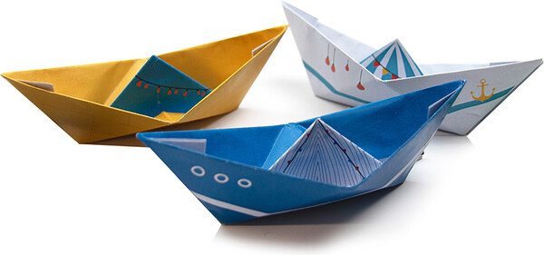 Sycomore origami - pochette les petits bateaux 3517130013154