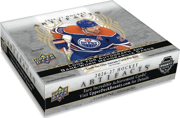 Upper Deck Upper Deck Artifacts Hockey 26/27 Hobby Booster Box (4/8/20) 053334305884