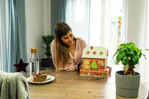 Ravensburger Casse-tête 216 Maison de Noël en pain d’épices 4005556115686