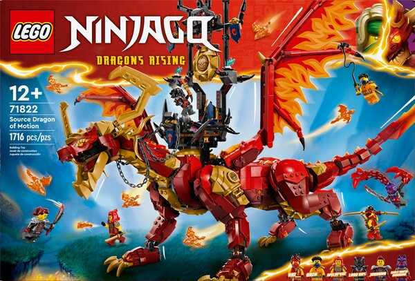 LEGO LEGO 71822 Le dragon source du mouvement 673419389884
