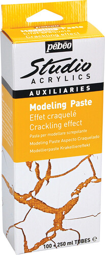 pébéo Acrylique Studio auxiliaire Modeling paste effet craquelé 250ml 3167865244400