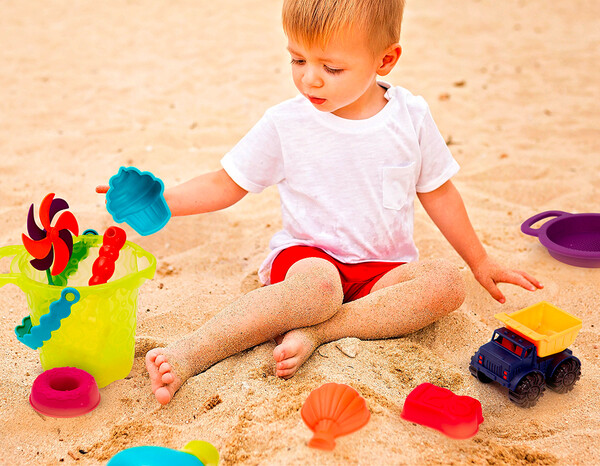 B. Brand B.Summer - Sac de plage "B. Ready" Bleu 062243265882