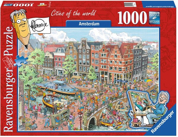 Ravensburger Casse-tête 1000 Amsterdam, Pays-Bas 4005556191925
