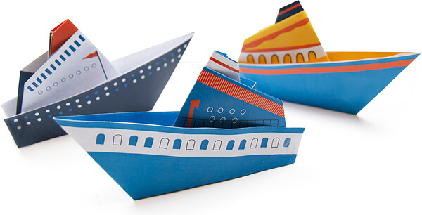 Sycomore origami - pochette les petits bateaux 3517130013154