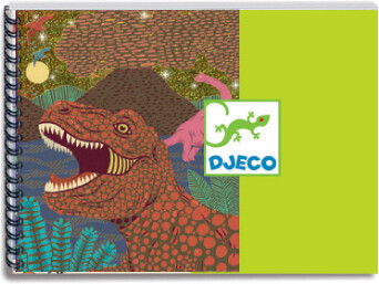 Djeco Cartes à gratter le règne des dinosaures (fr/en) 3070900097261