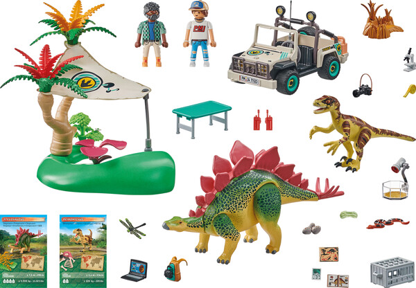 Playmobil Playmobil 71523 Campement des explorateurs avec dinosaures 4008789715234