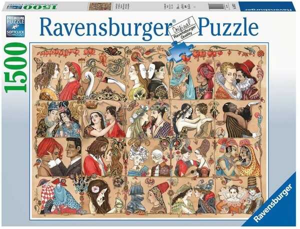 Ravensburger casse-tete Casse-tête 1500 L’amour à travers le temps 4005556169733